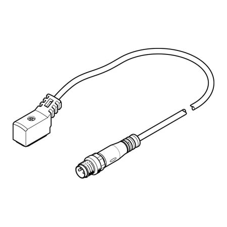Festo Connecting Cable NEBV-Z4WA2L-R-E-0.5-N-M8G3-S1 NEBV-Z4WA2L-R-E-0.5-N-M8G3-S1